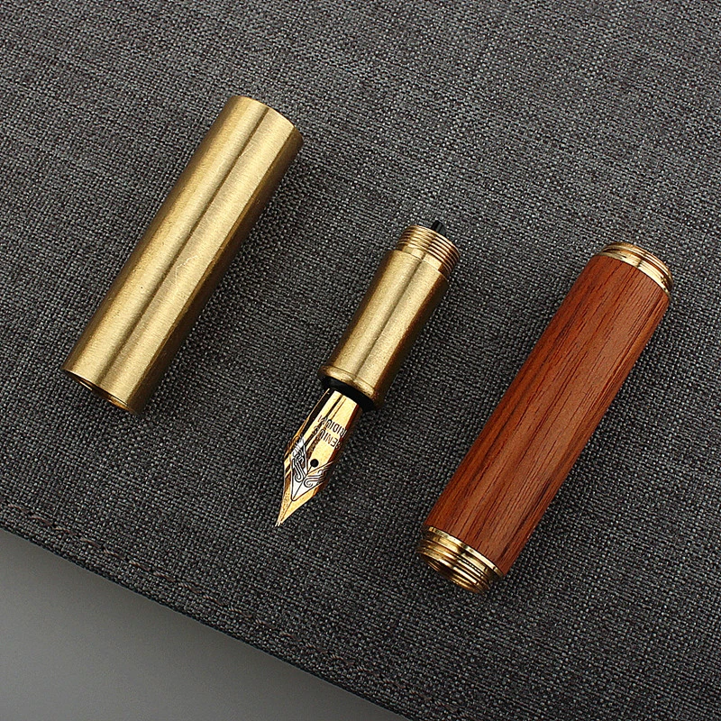 The Heritage Compact Brass Fountain Pen