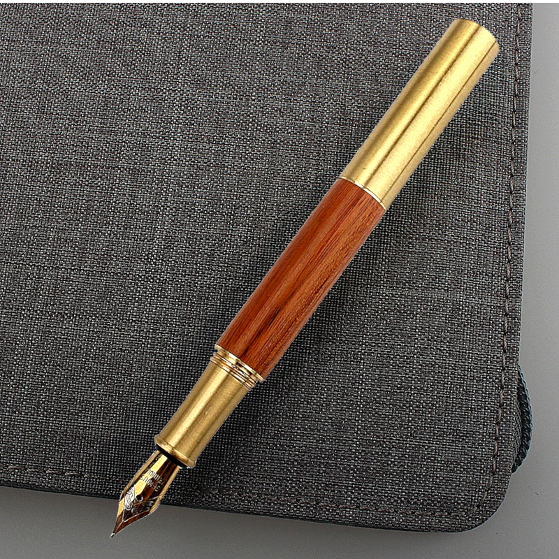 The Heritage Compact Brass Fountain Pen