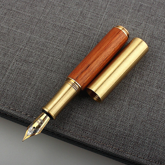 The Heritage Compact Brass Fountain Pen